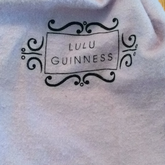 Lulu Guinness of London HE LOVES ME/NOT Pochette!! - Picture 11 of 14